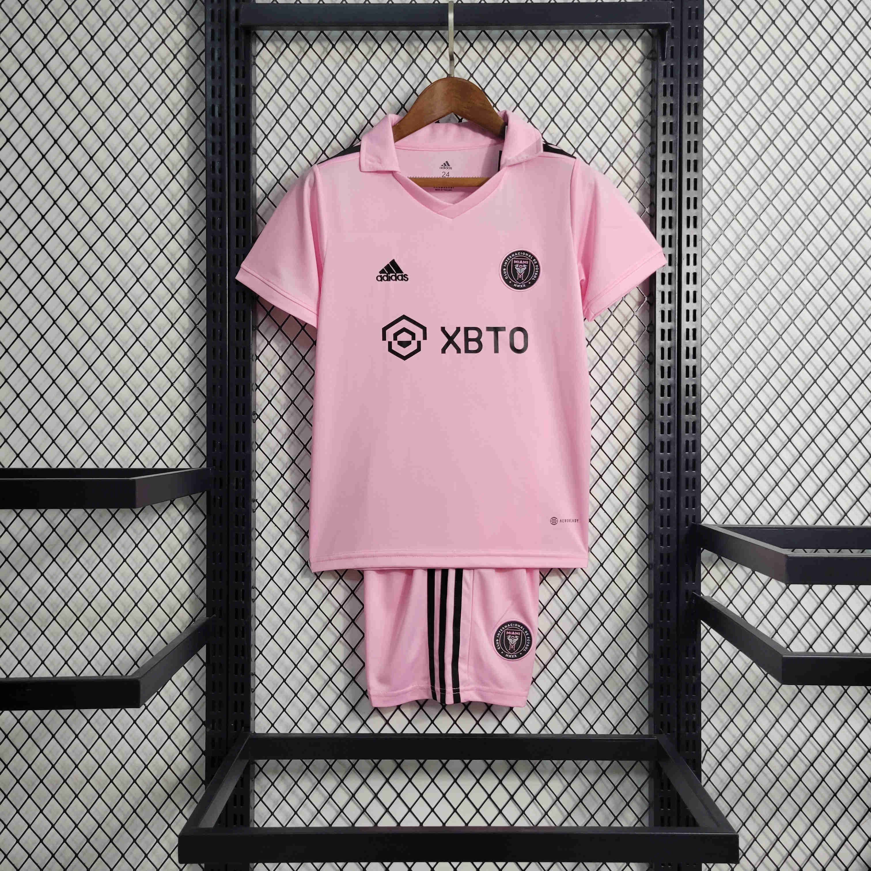 MESSI - Inter Miami 23-24 Home Kids Kit